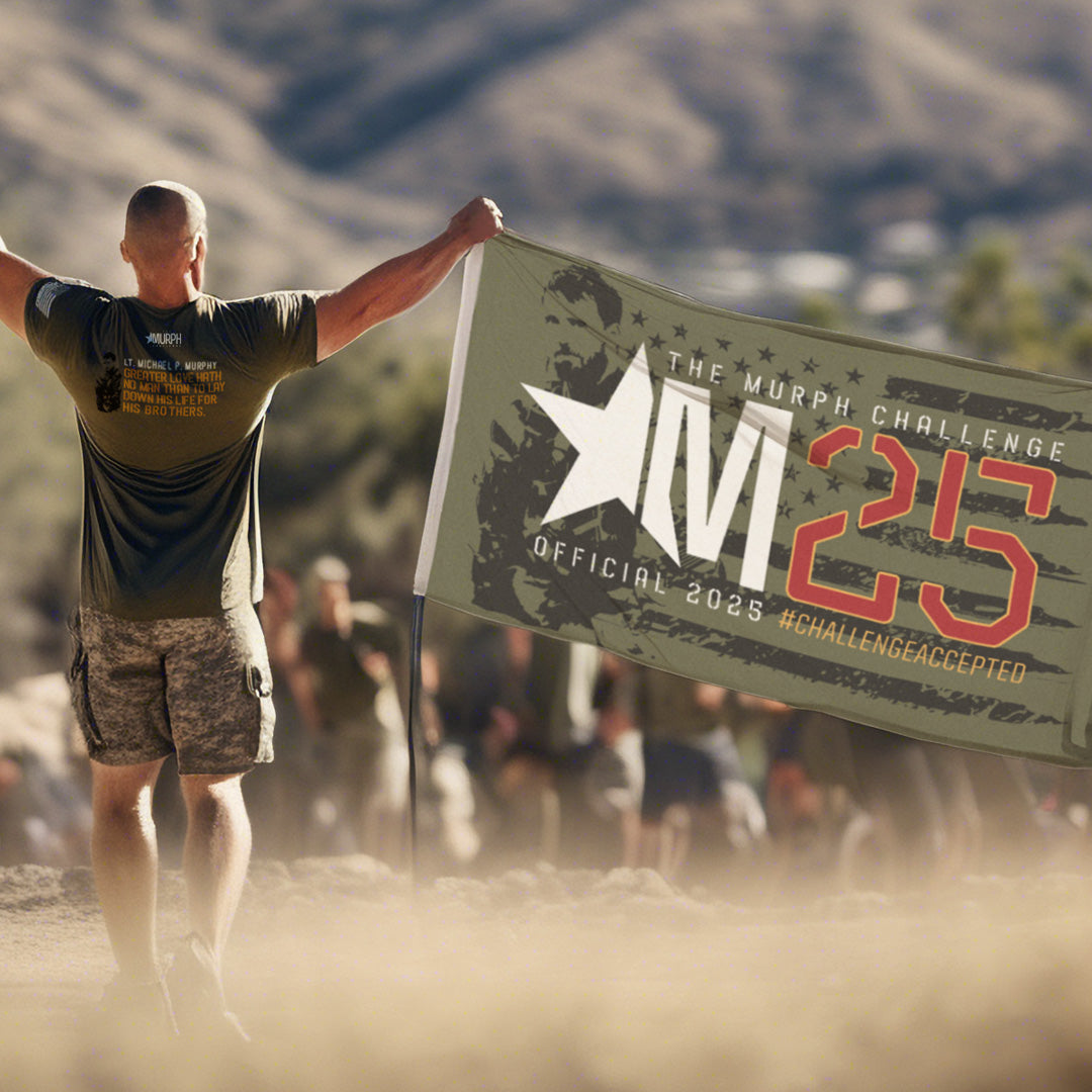 The Murph Challenge 2025 Flag