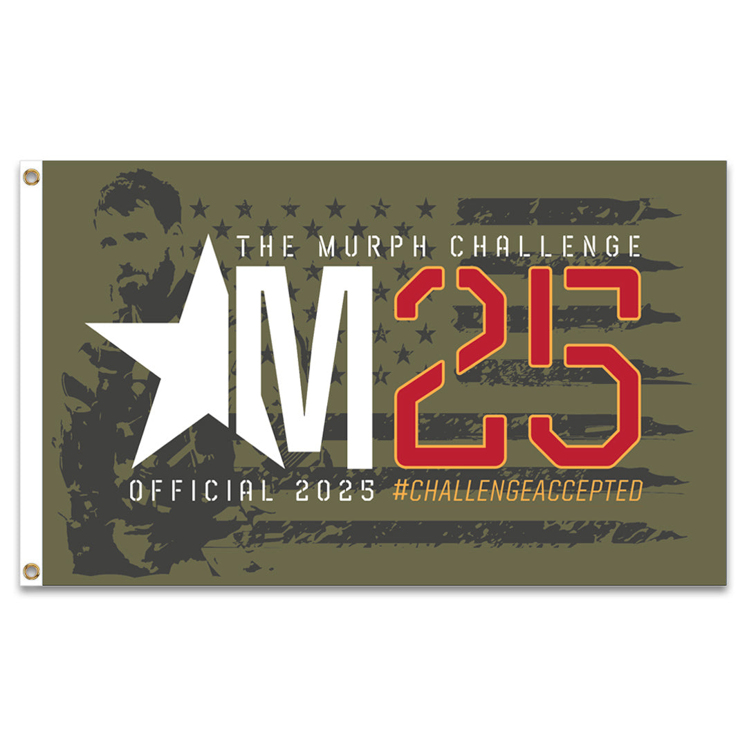 The Murph Challenge 2025 Flag